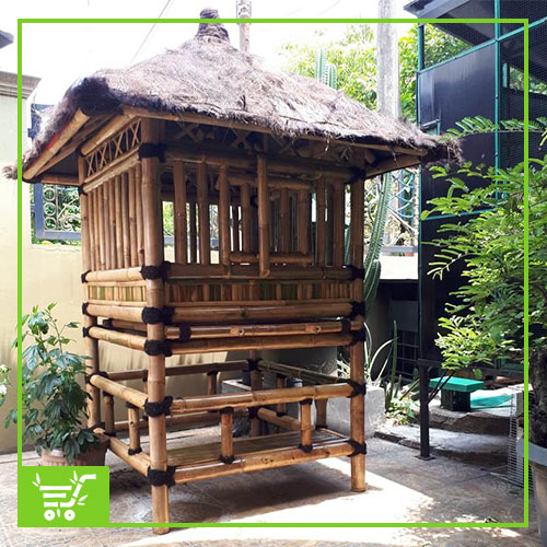 Saung Mini/Kandang Ayam Hias