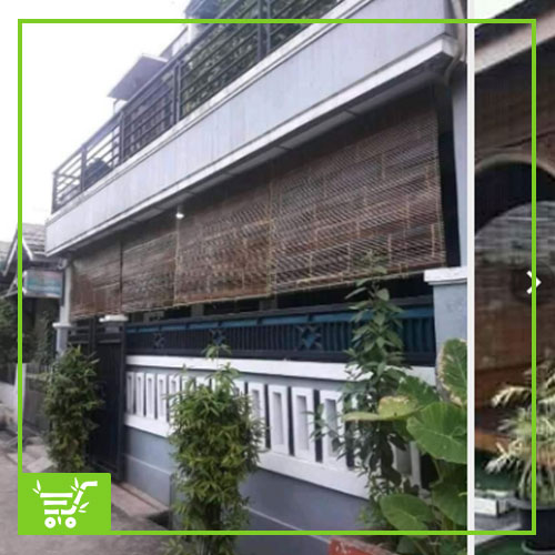 Krey Bambu Hitam Ukuran 2 x 2